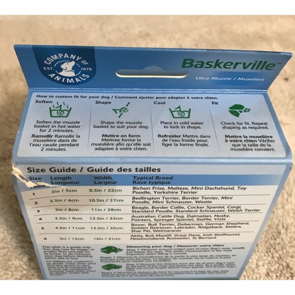 Baskerville Ultra Muzzle For Dogs Size 2 - Picture 6 of 7